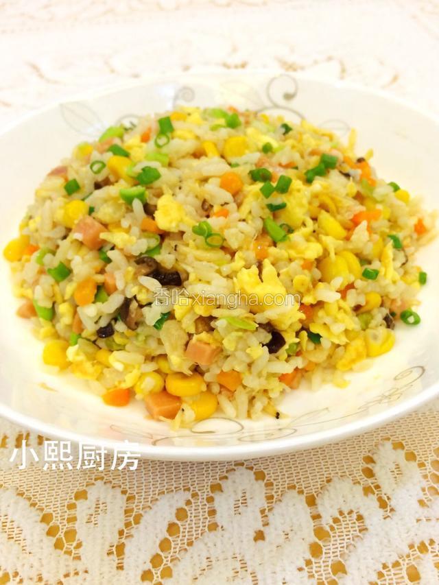 装盘！成品图。