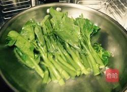 蒜香芥蓝的做法图解3