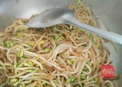 豆芽炒粉的做法图解7