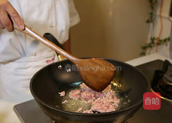 肉末香芹炒粉条的做法图解3