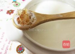 桃胶牛奶美颜汤的做法图解5