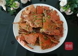 蚝油闷蟹的做法图解5