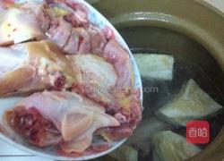 榴莲鸡汤的做法图解4