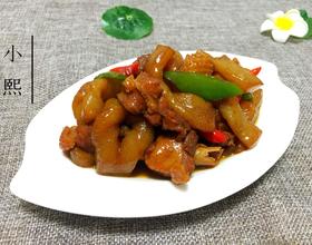 蘑芋烧鸭肉[图]