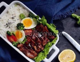 檸香剔骨雞腿飯