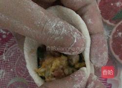 猪肉白菜包的做法图解3