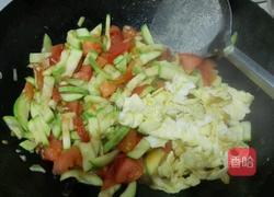 番茄蛋炒西葫芦的做法图解7