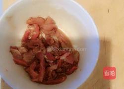 毛芹炒肉的做法图解2
