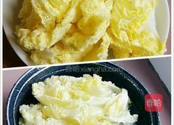 娃娃菜肉片的做法图解2