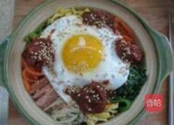 韩式石锅拌饭的做法图解11