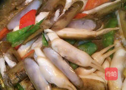 爆炒海蛏的做法图解6