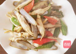 爆炒海蛏的做法图解7