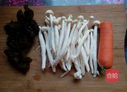 素炒鸡腿菇的做法图解1