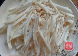 素炒鸡腿菇的做法图解3