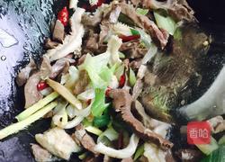 蒜薹炒牛杂的做法图解4