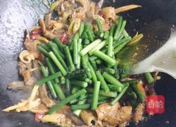 蒜薹炒牛杂的做法图解5