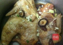 香菇豉油鸡的做法图解3