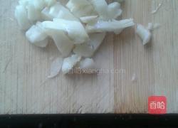 菜心炒肉的做法图解5