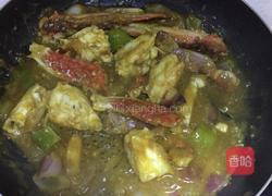 咖喱蟹的做法图解4