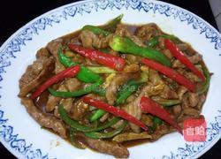 青红椒牛柳的做法图解8