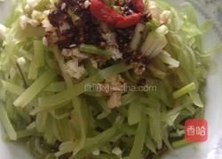 凉拌青笋丝的做法图解4