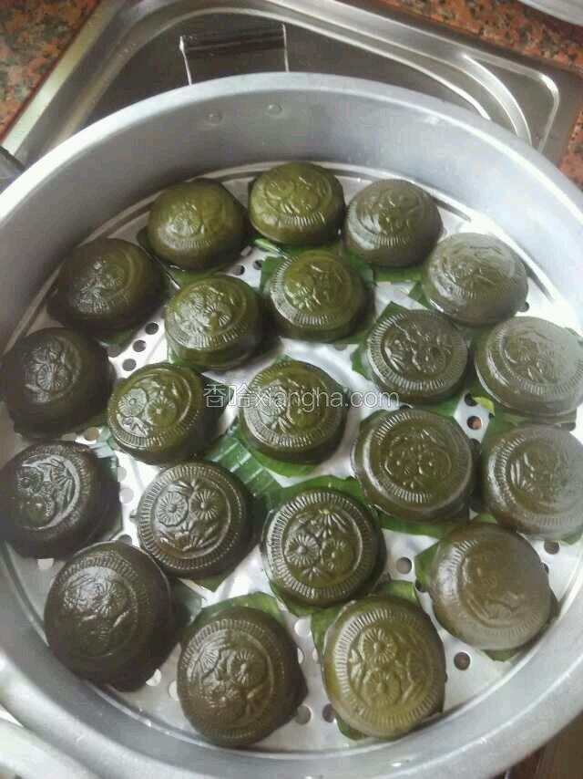 放锅内蒸15分钟