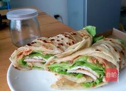 手抓饼卷的做法图解5