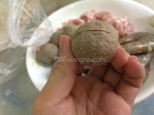 牛肉丸划井字