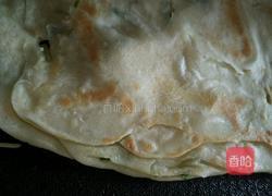 千层葱油饼配薯条的做法图解7