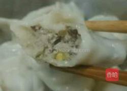 莲藕饺子的做法图解7