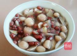 莲子百合花生红豆糖水的做法图解12