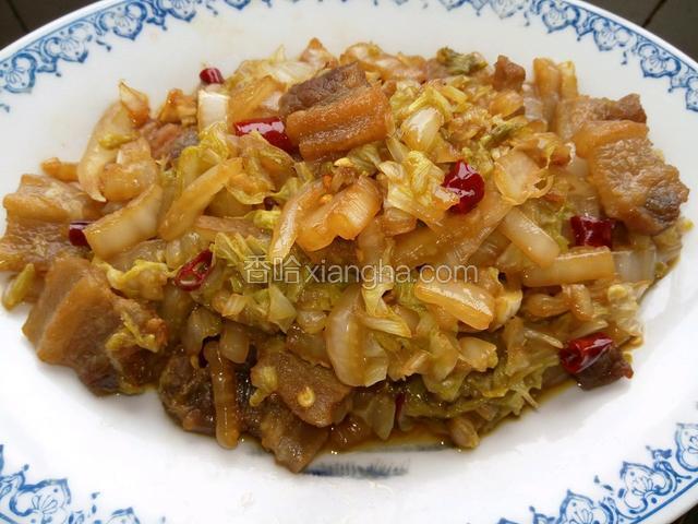 酸白菜炒肉