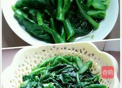 蒜蓉肉未芥蓝的做法图解7