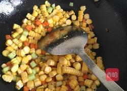 火腿玉米粒的做法图解3