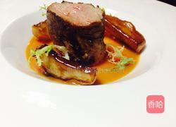 香煎橙味鸭胸配焦糖橙味汁的做法图解17