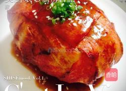 《食戟之灵》土豆培根烤肉的做法图解5