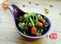 菠菜陈醋花生米的做法图解7