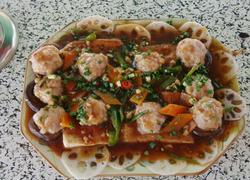 豆腐蒸肉球