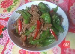 双椒炒猪肝的做法图解5