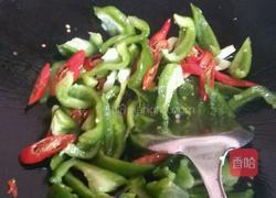 双椒炒猪肝的做法图解4