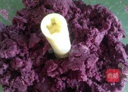 紫薯饼的做法图解3