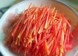 土豆胡萝卜肉丝的做法图解2