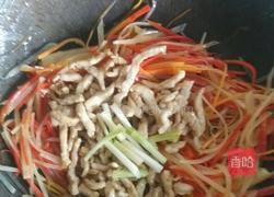 土豆胡萝卜肉丝的做法图解6