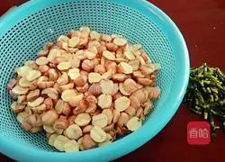 Illustration of how to make lotus seed lily sugar water 2
