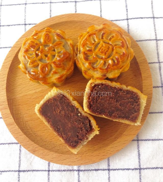 广式豆沙月饼