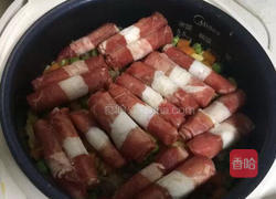 菜肉焖饭的做法图解3