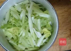 芹菜炒百合的做法图解3