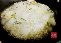 冬瓜鸡蛋汤面的做法图解7