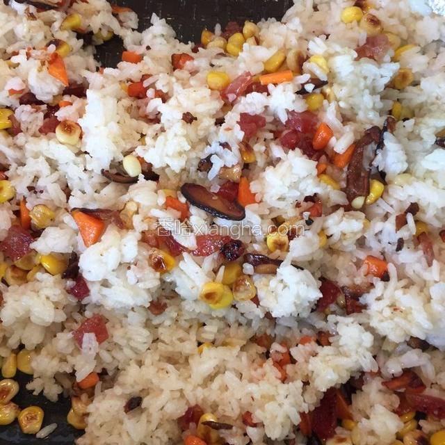 最后就是米饭啦！