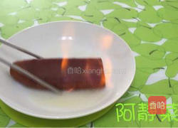 酒烤乌鱼子的做法图解3